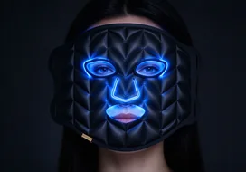 Qcured 72 LED face mask blue light mode