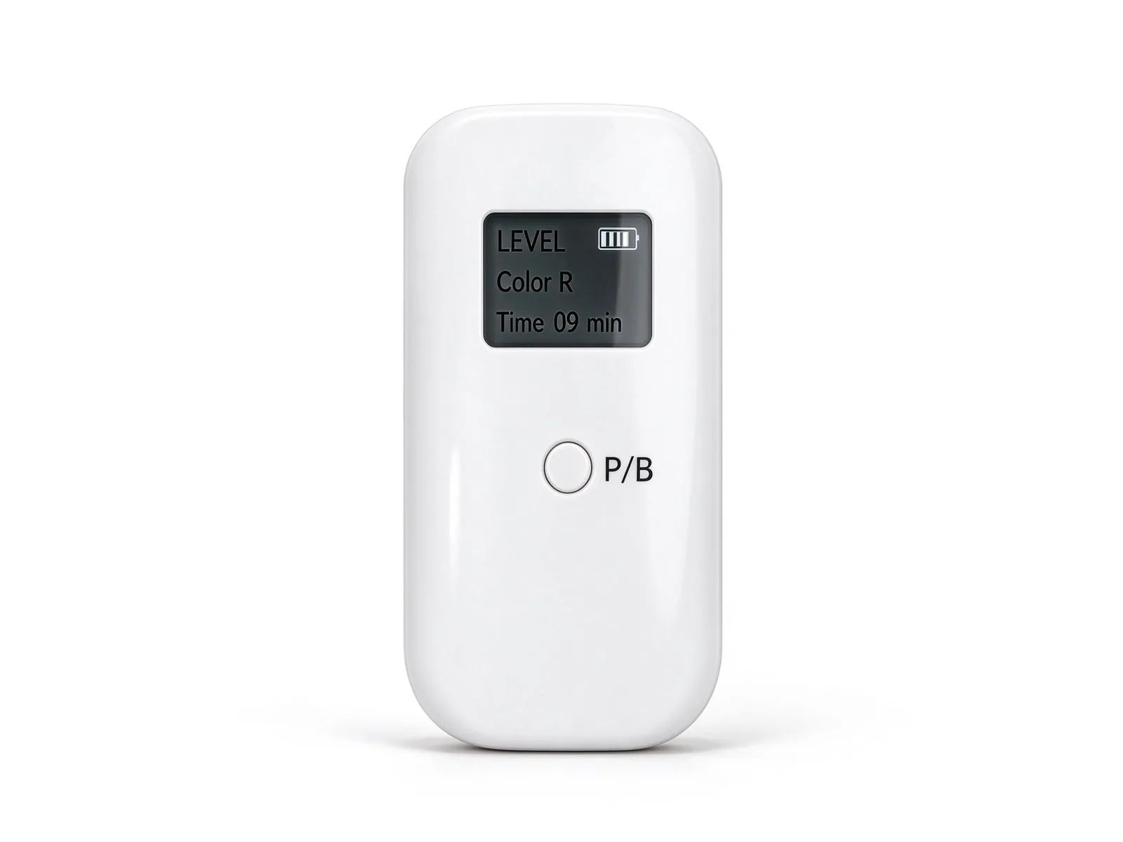 Handheld controller with LCD display for Qcured PDT device
