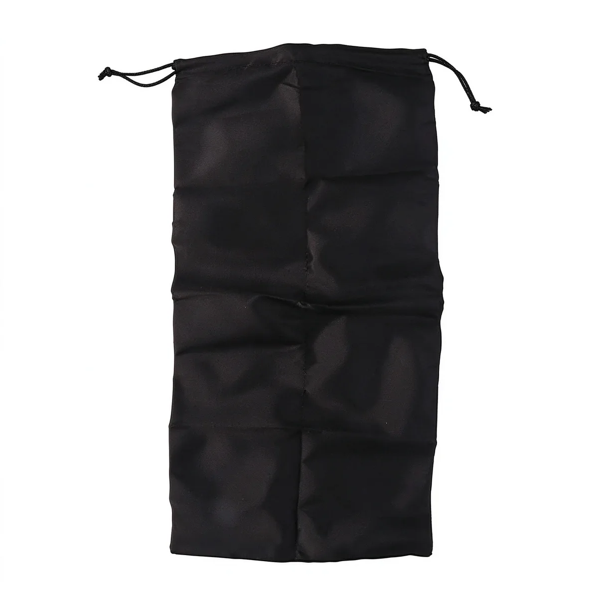 Black drawstring storage bag for the Qcured Red Light Face Mask