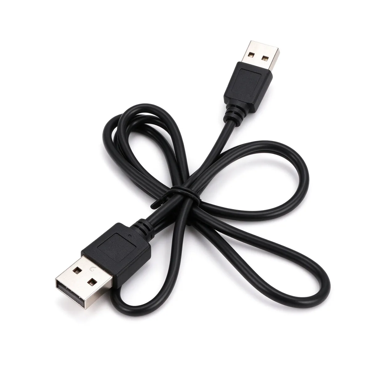 Black USB charging cable for the Qcured Red Light Face Mask
