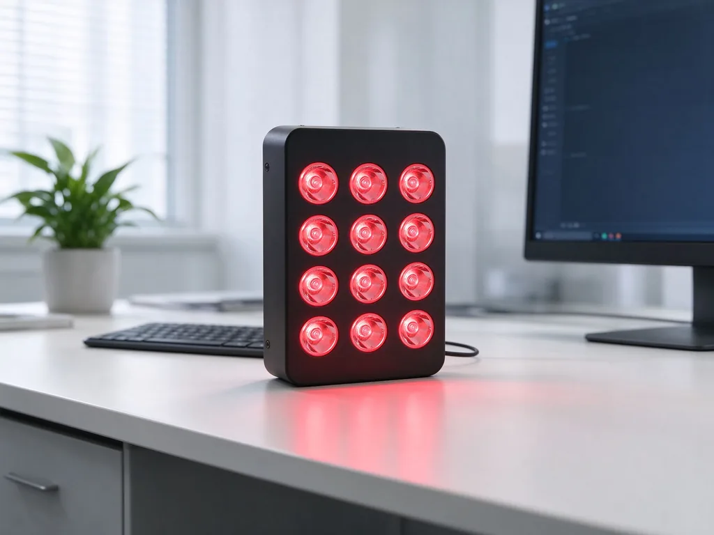 Red light therapy for office wellness